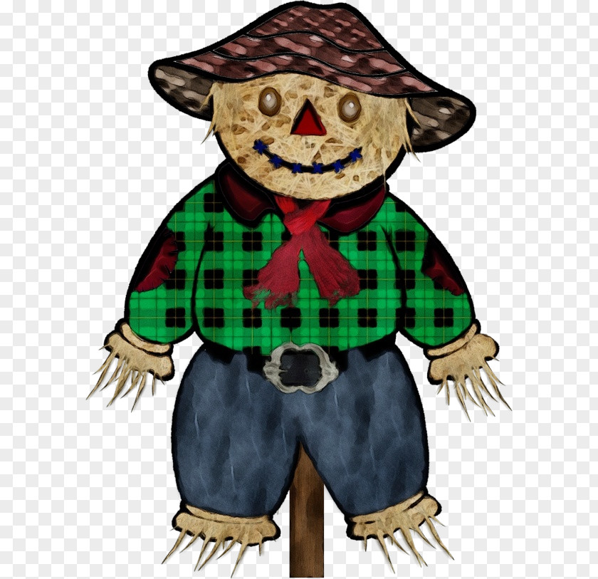 Costume Fictional Character Cartoon Clip Art Scarecrow PNG
