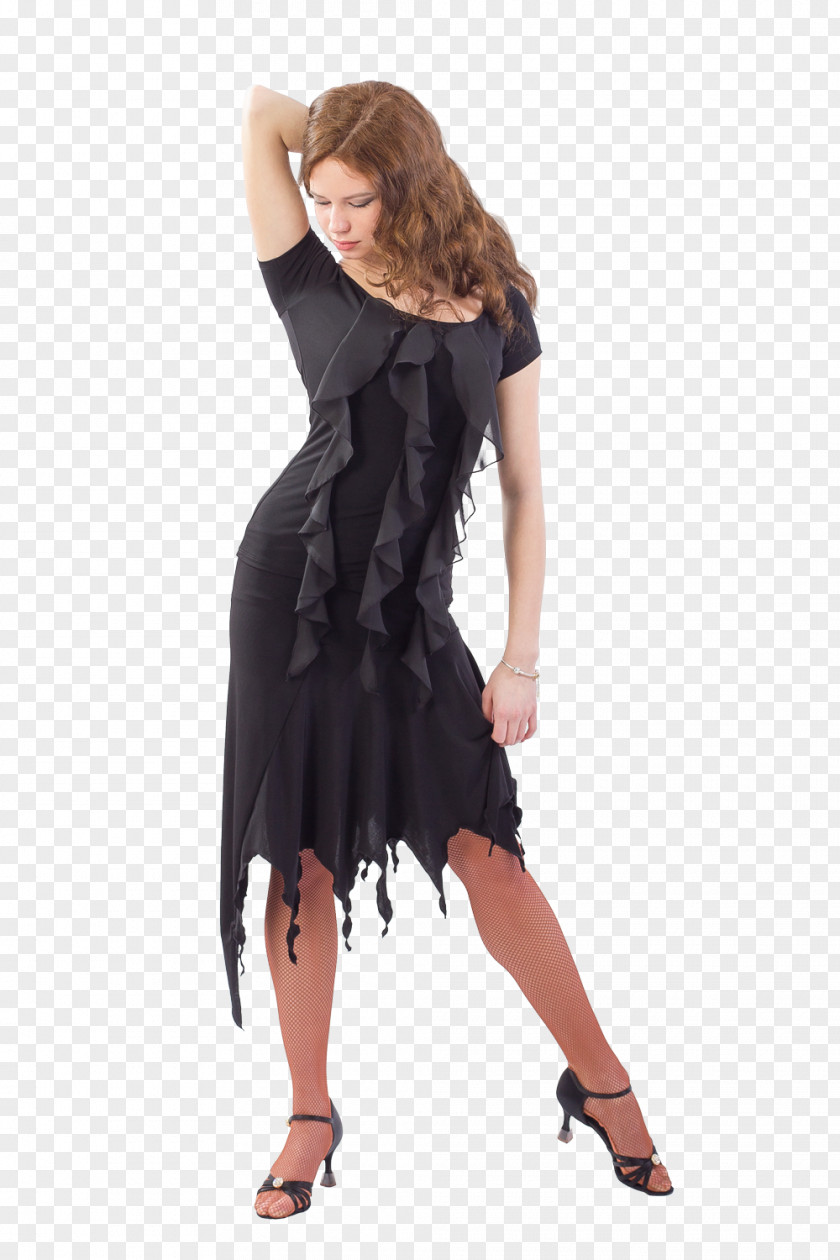 Dress Skirt Little Black Dance Женская одежда Clothing PNG