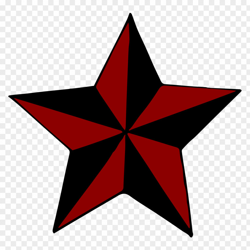 Nautical Star Tattoo PNG