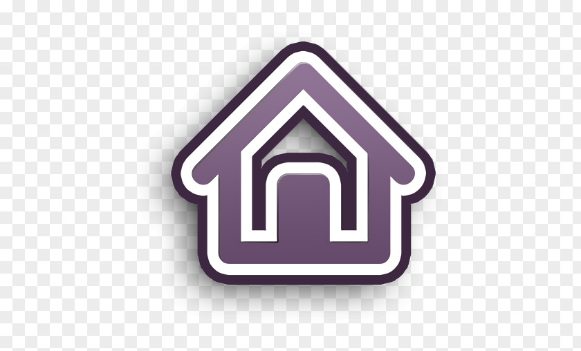 Triangle Symbol Building Icon Estate House PNG