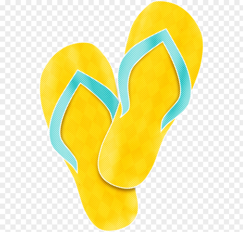 Yellow Footwear Font PNG