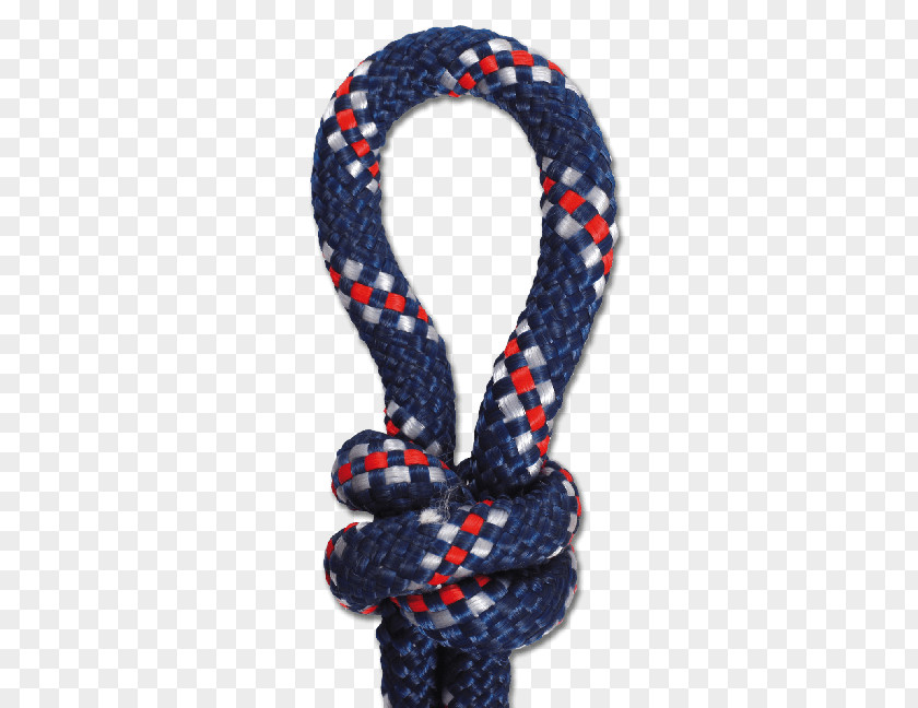 Blue Knot Rope Dog Toy PNG