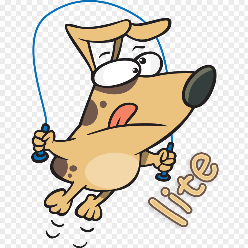 Dog Jump Ropes Jumping Exercise Clip Art PNG