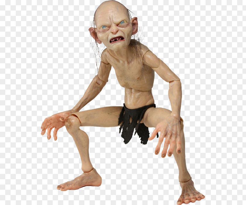 Figure Gollum The Lord Of Rings: Fellowship Ring Amazon.com Action & Toy Figures PNG