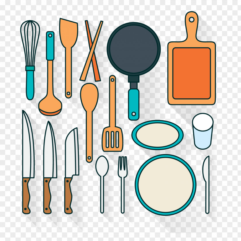 Kitchen Utensils Vector Knife Tableware PNG