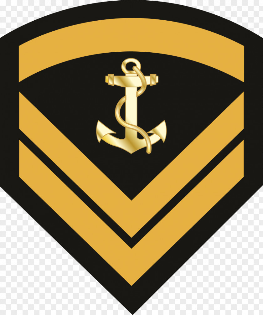 Petty Symbol Sergeant Chief Officer Military Rank Navy PNG