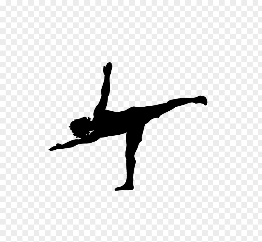 Silhouette Physical Fitness Black White PNG