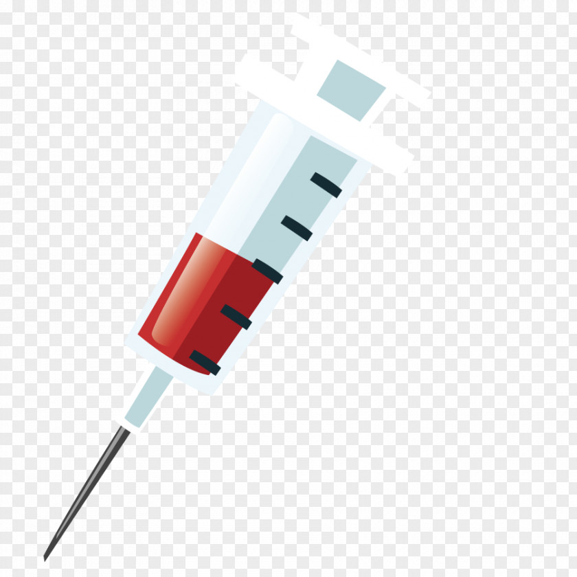 Vector Injection Needle Syringe Icon PNG