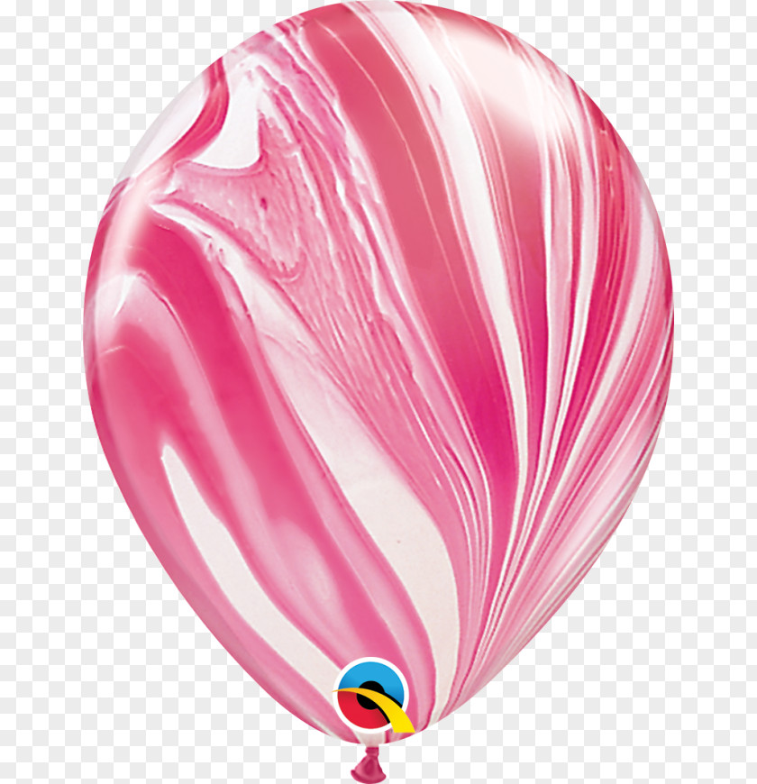 Balloon Gas Party Marble Birthday PNG