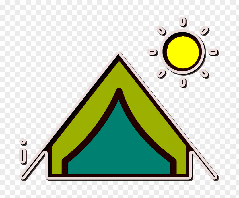 Camping Outdoor Icon Tent Camp PNG