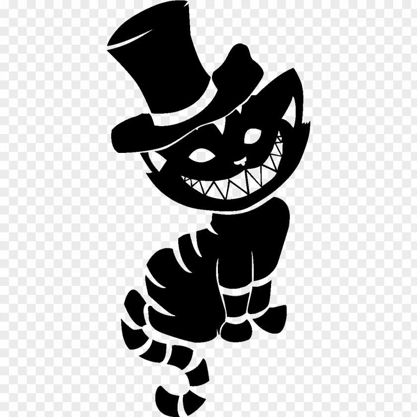 Cat Cheshire Mad Hatter Tattoo Alice's Adventures In Wonderland PNG