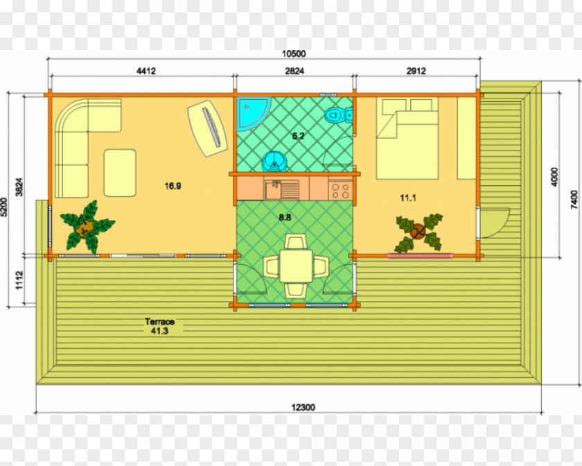 House Log Casa De Verão Floor Plan Summer PNG