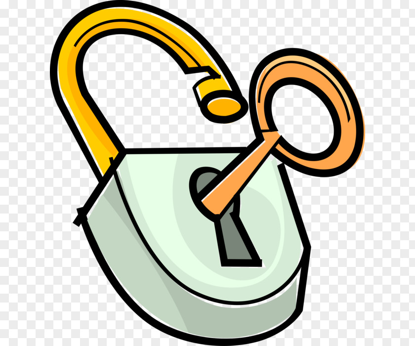 Key Lock Clip Art PNG