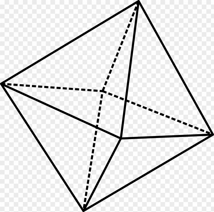 Mathematics Octahedron Octahedral Molecular Geometry Clip Art PNG