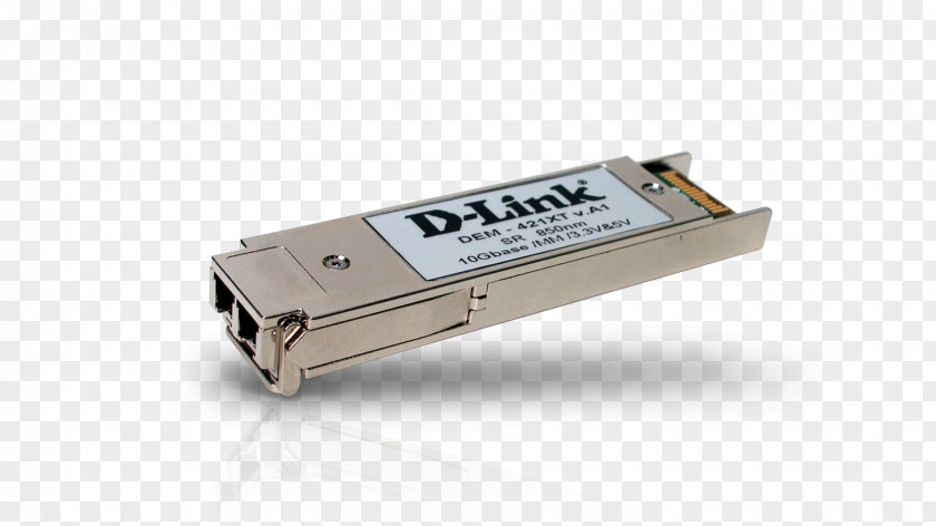 Small Form-factor Pluggable Transceiver 10 Gigabit Ethernet Single-mode Optical Fiber XFP PNG
