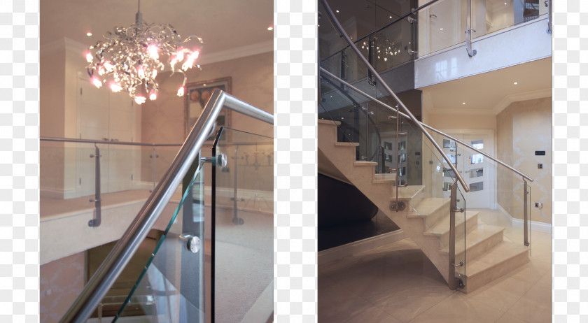 Stair Case Stairs Glass Window Dado Marble PNG
