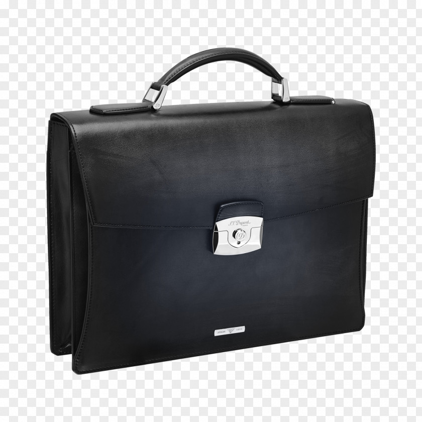 Briefcase Leather S. T. Dupont E. I. Du Pont De Nemours And Company PNG