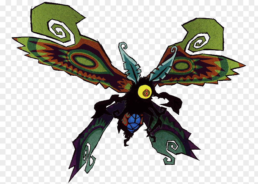 Butterfly The Legend Of Zelda: Wind Waker Majora's Mask Boss Image PNG