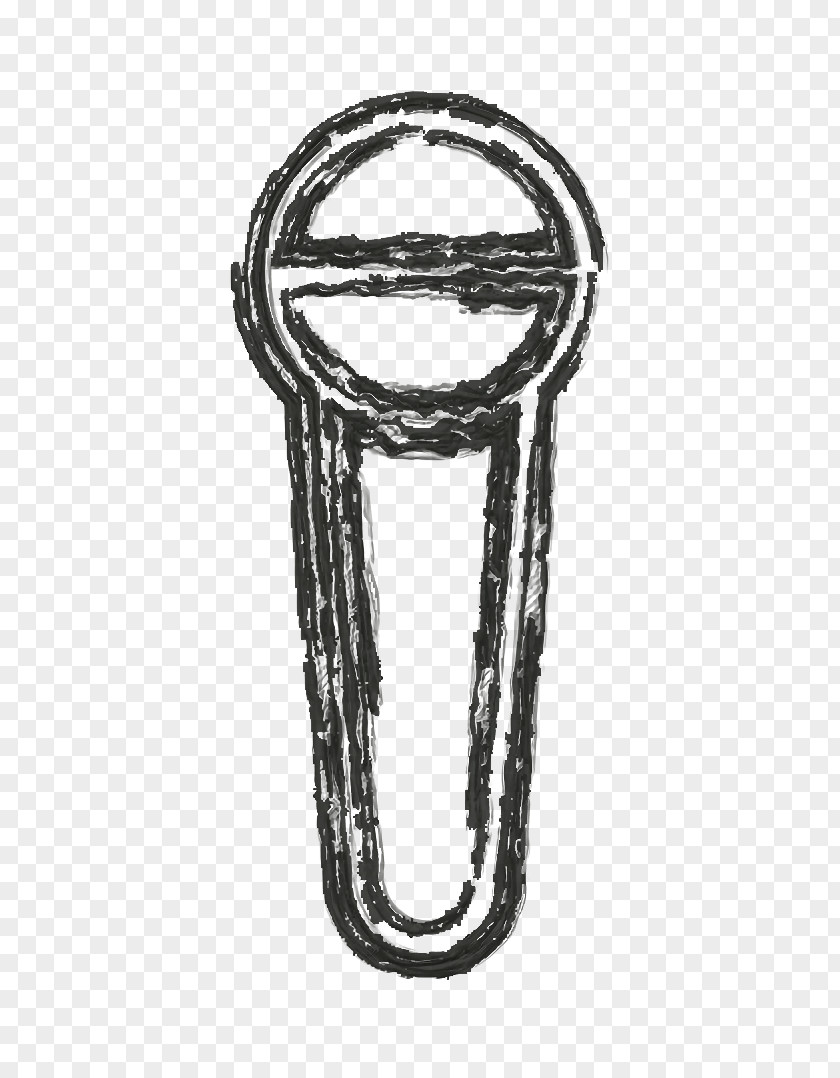 Chain Bicycle Fork Microphone Icon Productivity Shape PNG