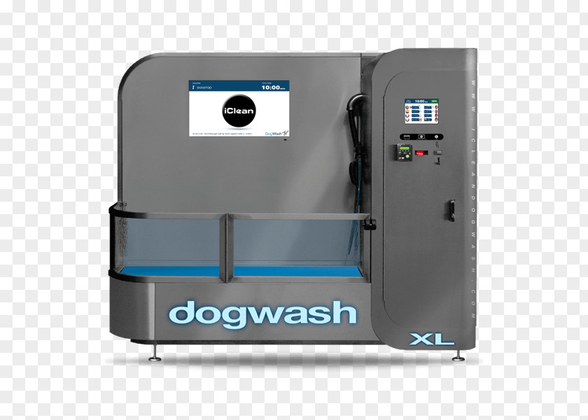 Dog Grooming Car Wash Customer Machine PNG