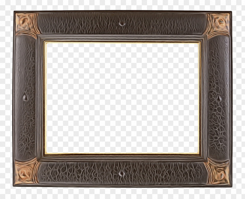 Metal Interior Design Brown Background Frame PNG