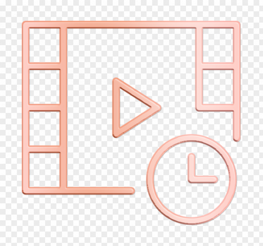 Movie Icon Video Player Interaction Set PNG