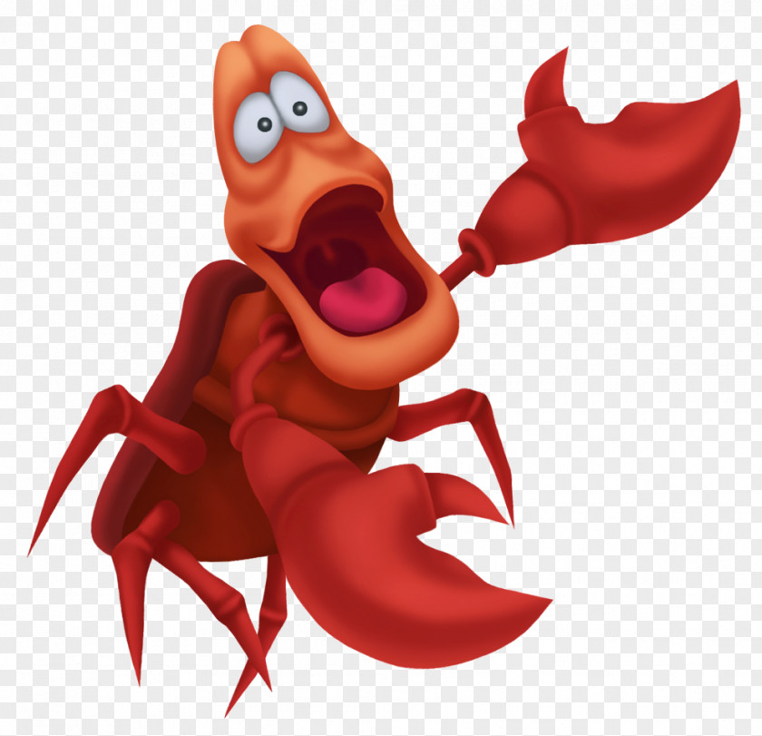 Sebastian Ariel The Little Mermaid PNG