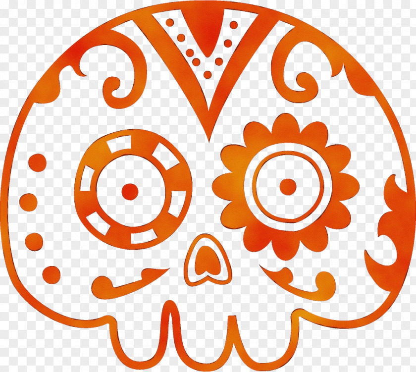 Sticker Symbol Orange PNG