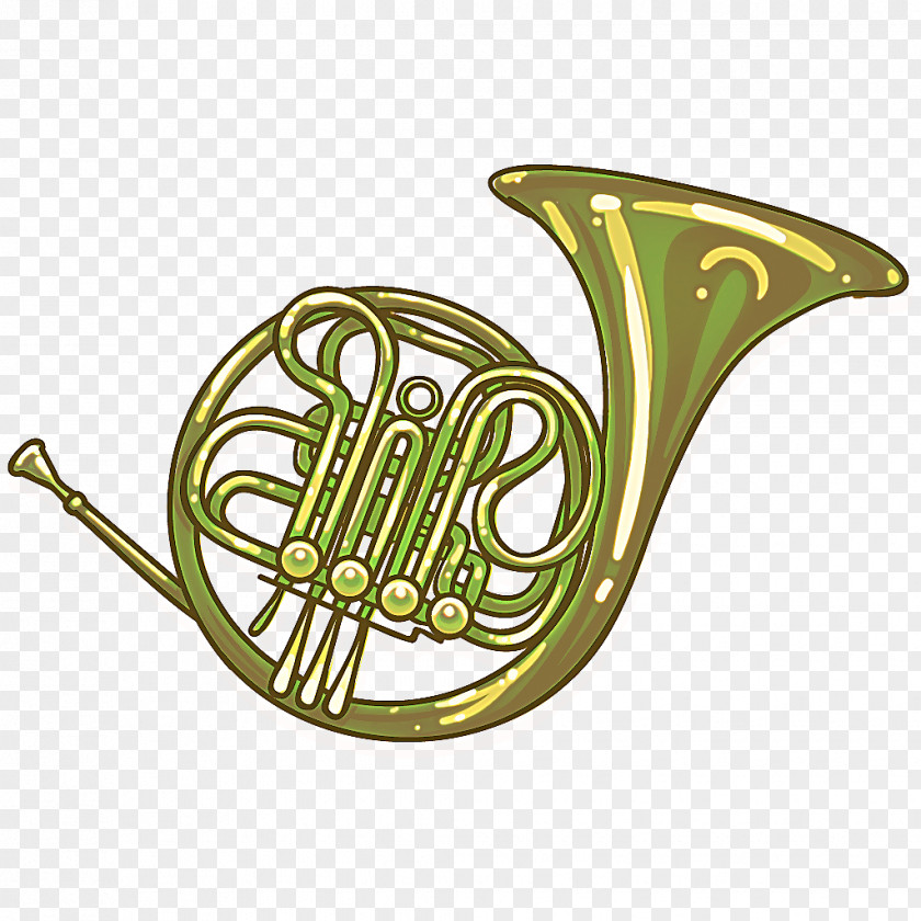 Wind Instrument Tuba Cartoon PNG