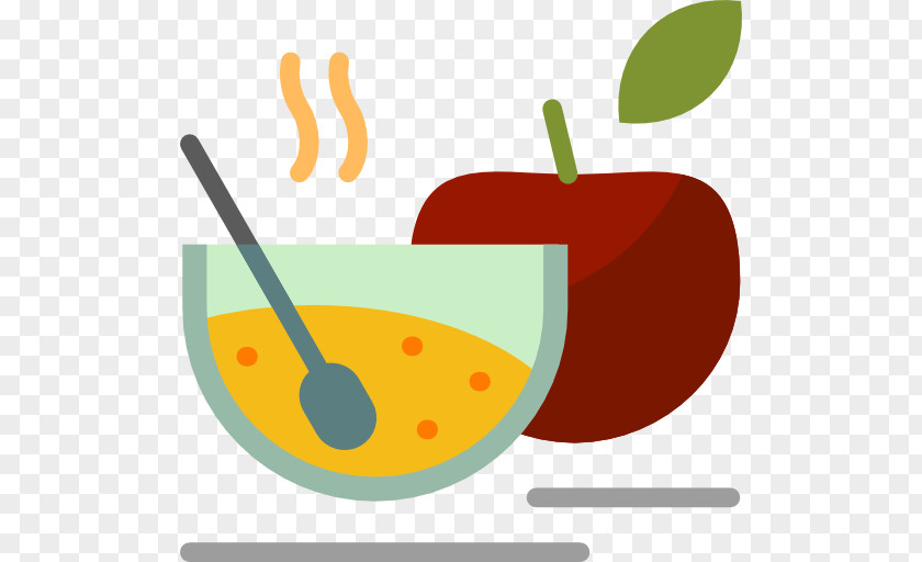 Cartoon Apple Juice Icon PNG