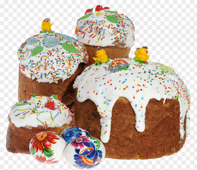 Easter Cake Fruitcake Torte Hot Cross Bun PNG