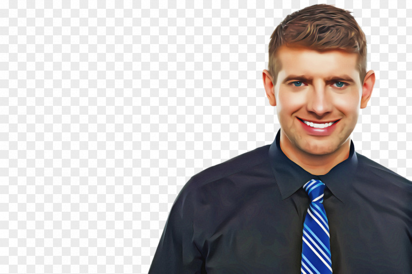 Gentleman Suit White-collar Worker Businessperson Smile Tie Business PNG