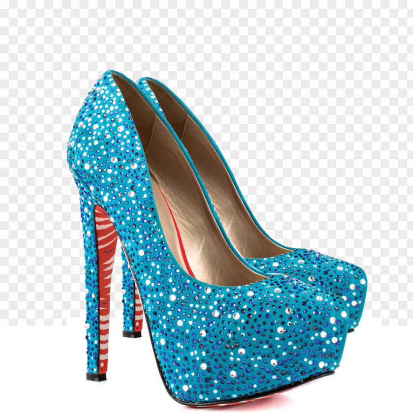 Heels Court Shoe High-heeled Footwear Wedge Turquoise PNG