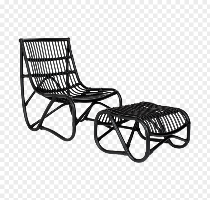 Noble Wicker Chair Table Eames Lounge Foot Rests Garden Furniture PNG