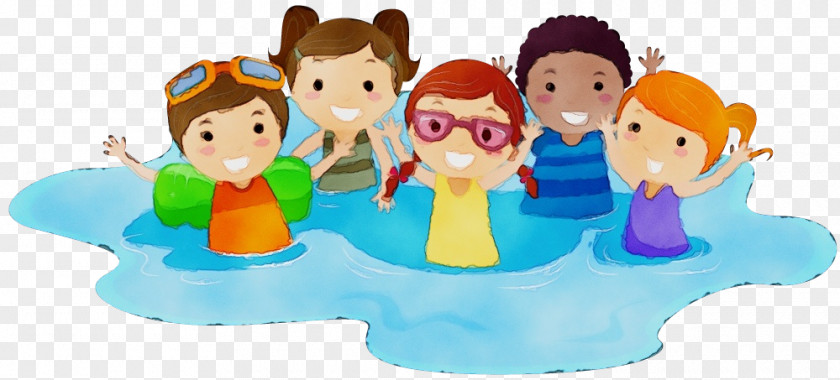 Toddler Animation Swim Cartoon PNG