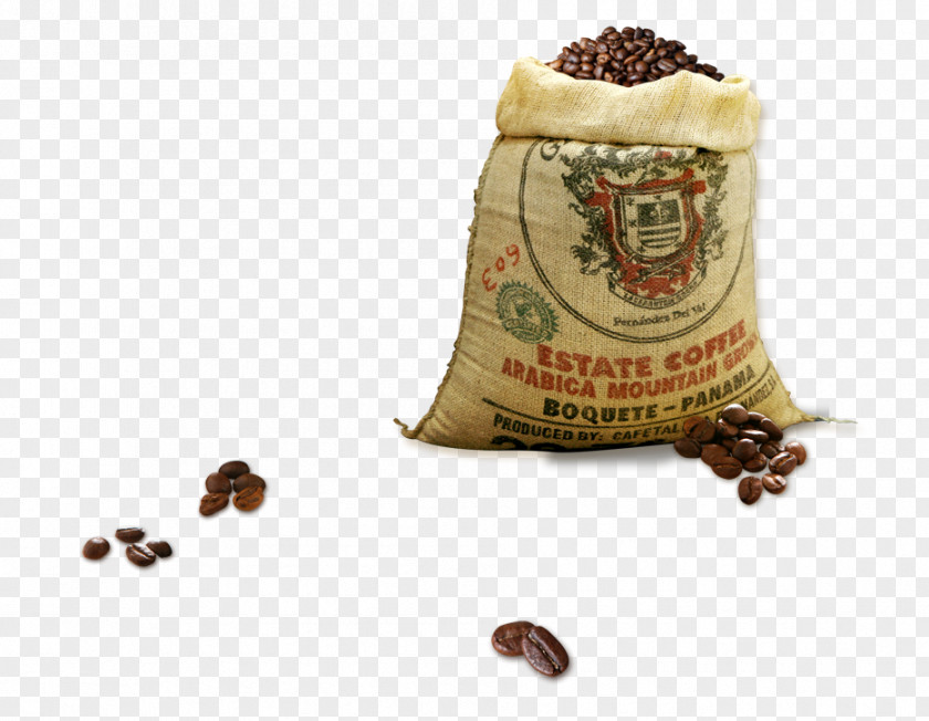 Bag Of Coffee Beans Instant Cafe U6469u6839u512au54c1 Bean PNG