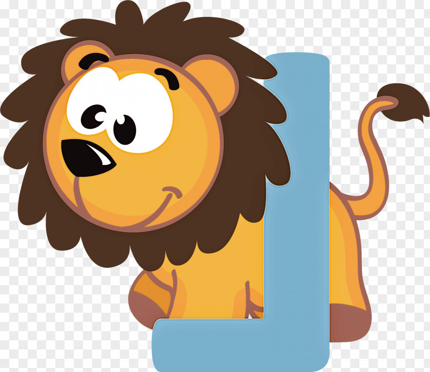 Cartoon Lion Wildlife PNG