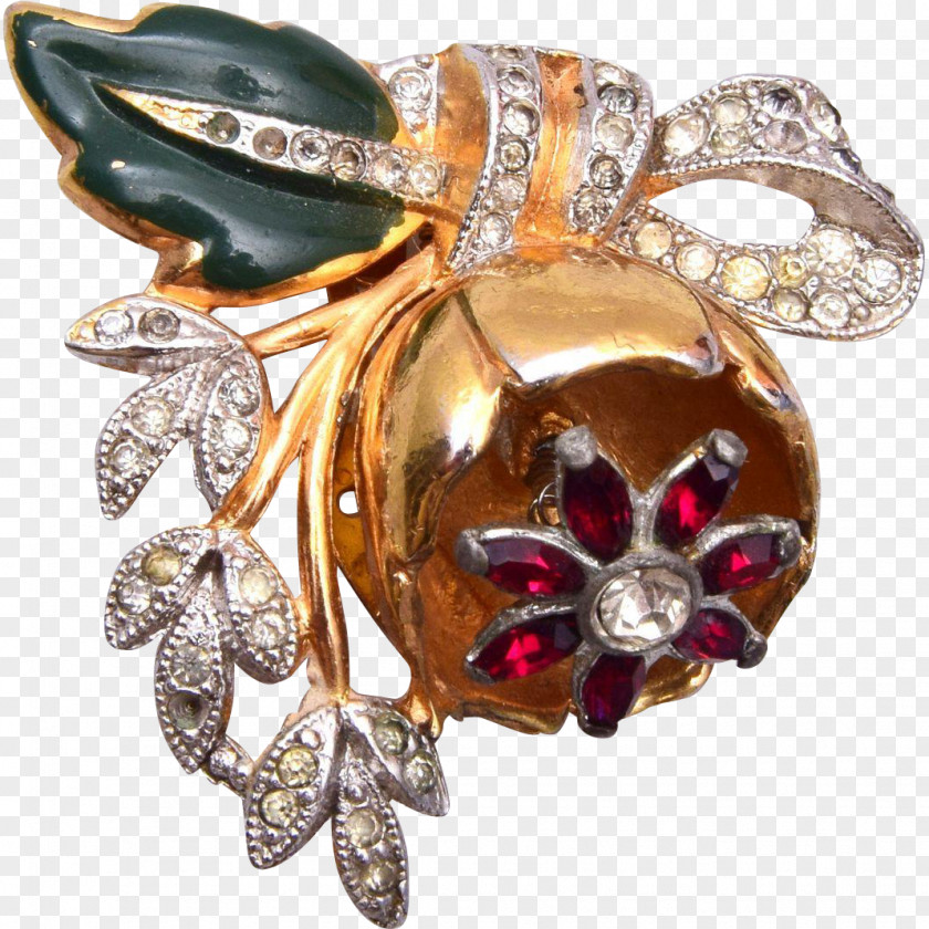 Gemstone Brooch Body Jewellery Amber PNG
