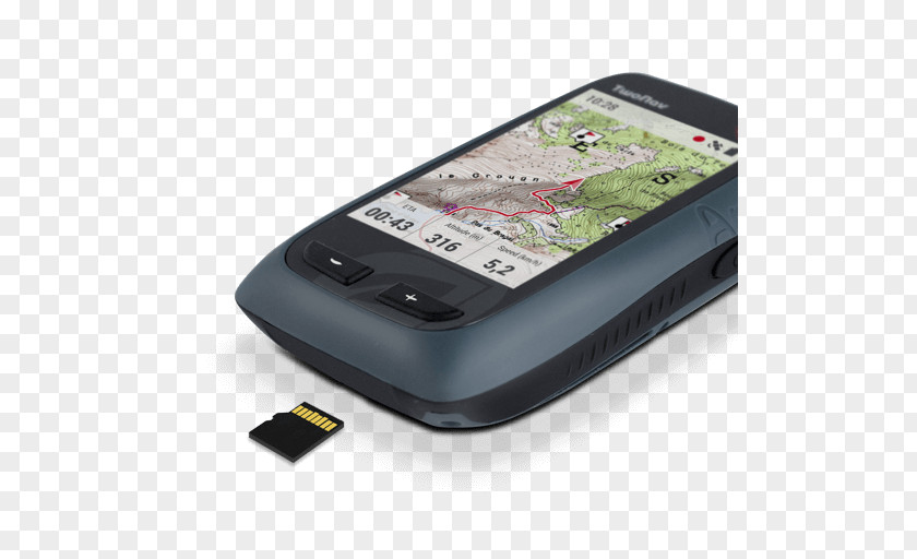 Smartphone GPS Navigation Systems Hiking Bicycle Touring Personal Assistant PNG