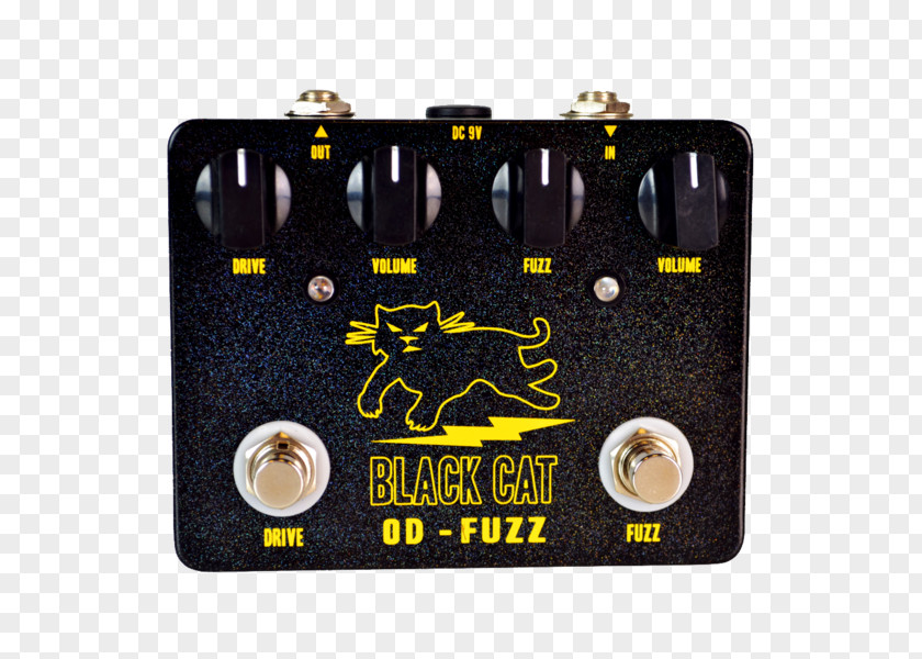 Cat Effects Processors & Pedals Distortion Fuzzbox Univox Super-Fuzz PNG