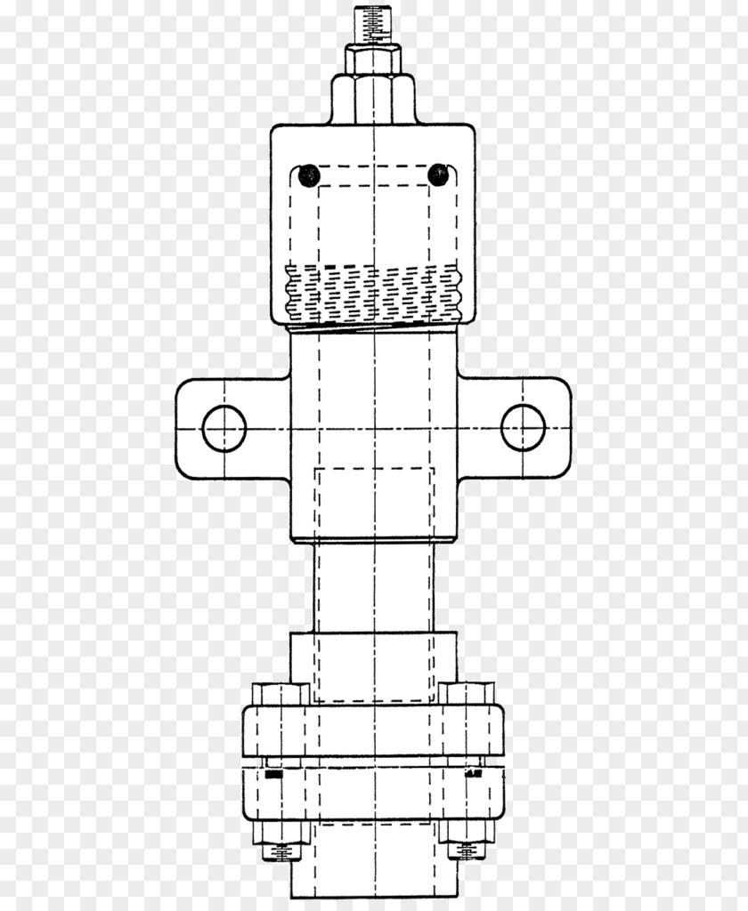Cylinder Tube Flange Drawing /m/02csf Product Design Line PNG