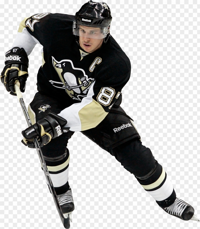 Hockey Sidney Crosby Pittsburgh Penguins College Ice Protective Pants & Ski Shorts Wall Decal PNG