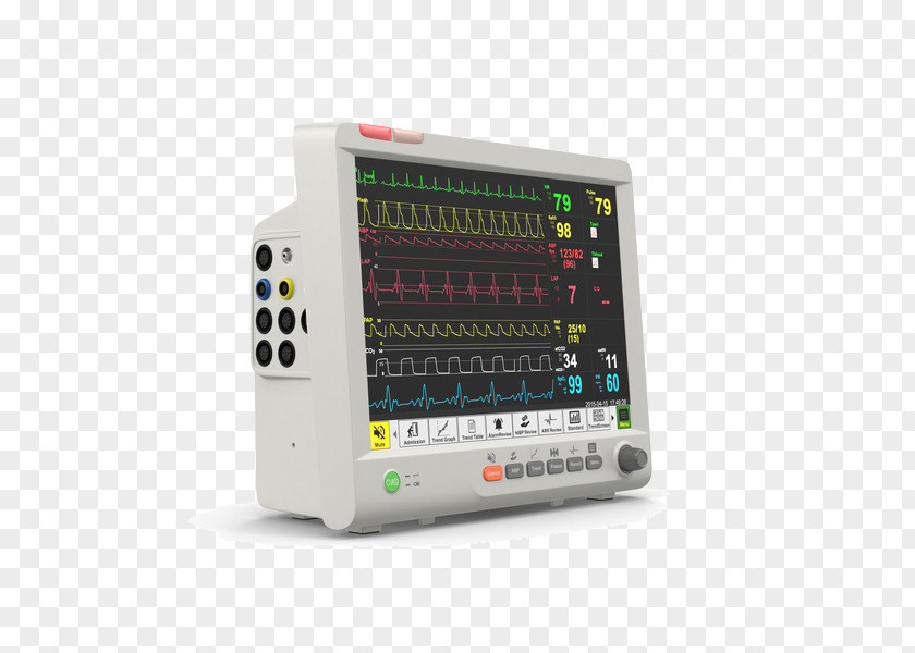 Patient Monitor Computer Monitoring Icon PNG