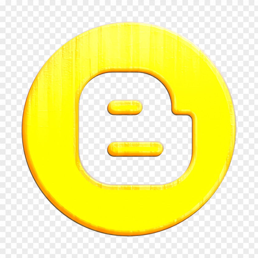 Sign Logo Blogger Icon Circle Gradient PNG