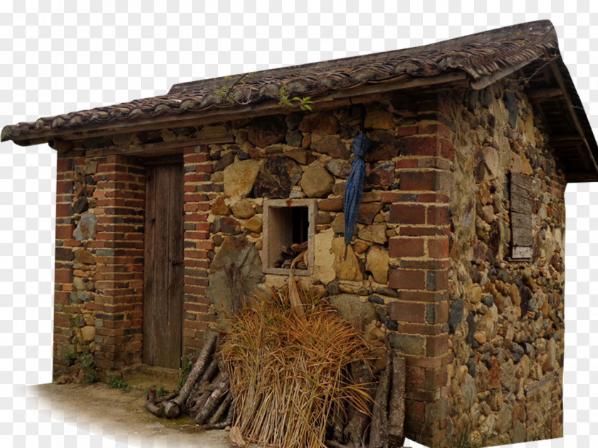 Old Farmhouse High-definition Television House Gratis Computer File PNG