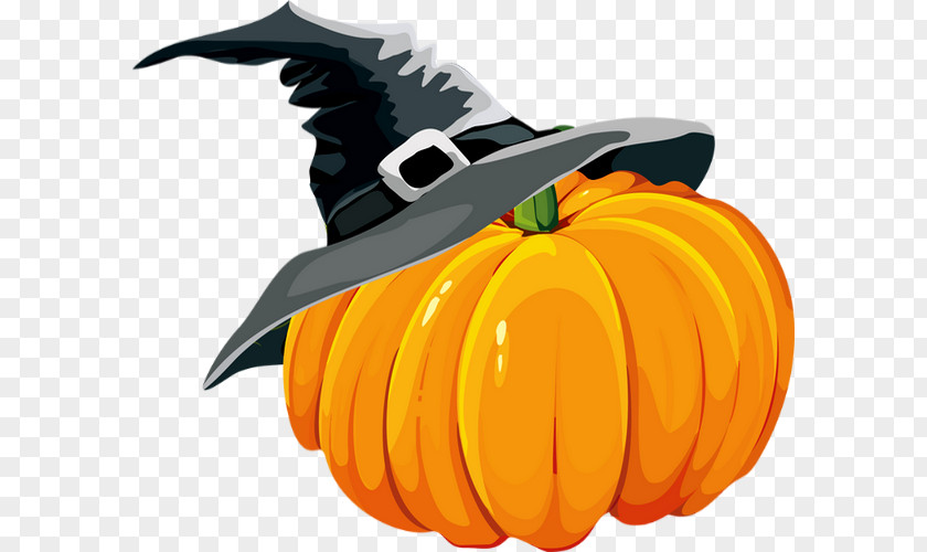 Pumpkin Clip Art Witch Hat Halloween PNG