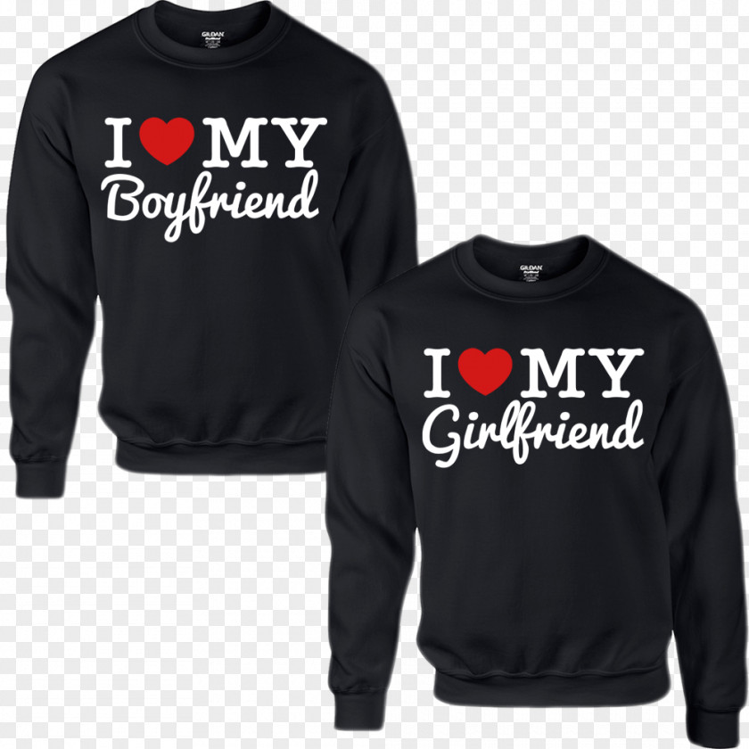 T-shirt Hoodie Boyfriend Girlfriend Love PNG