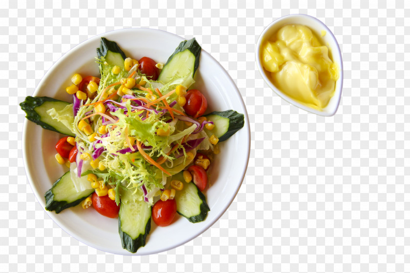 Vegetable Salad Vegetarian Cuisine Food Calorie Healthy Diet Meal PNG