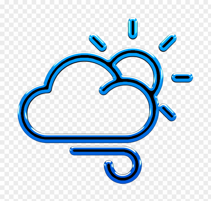 Wind Icon Cloudy Weather PNG