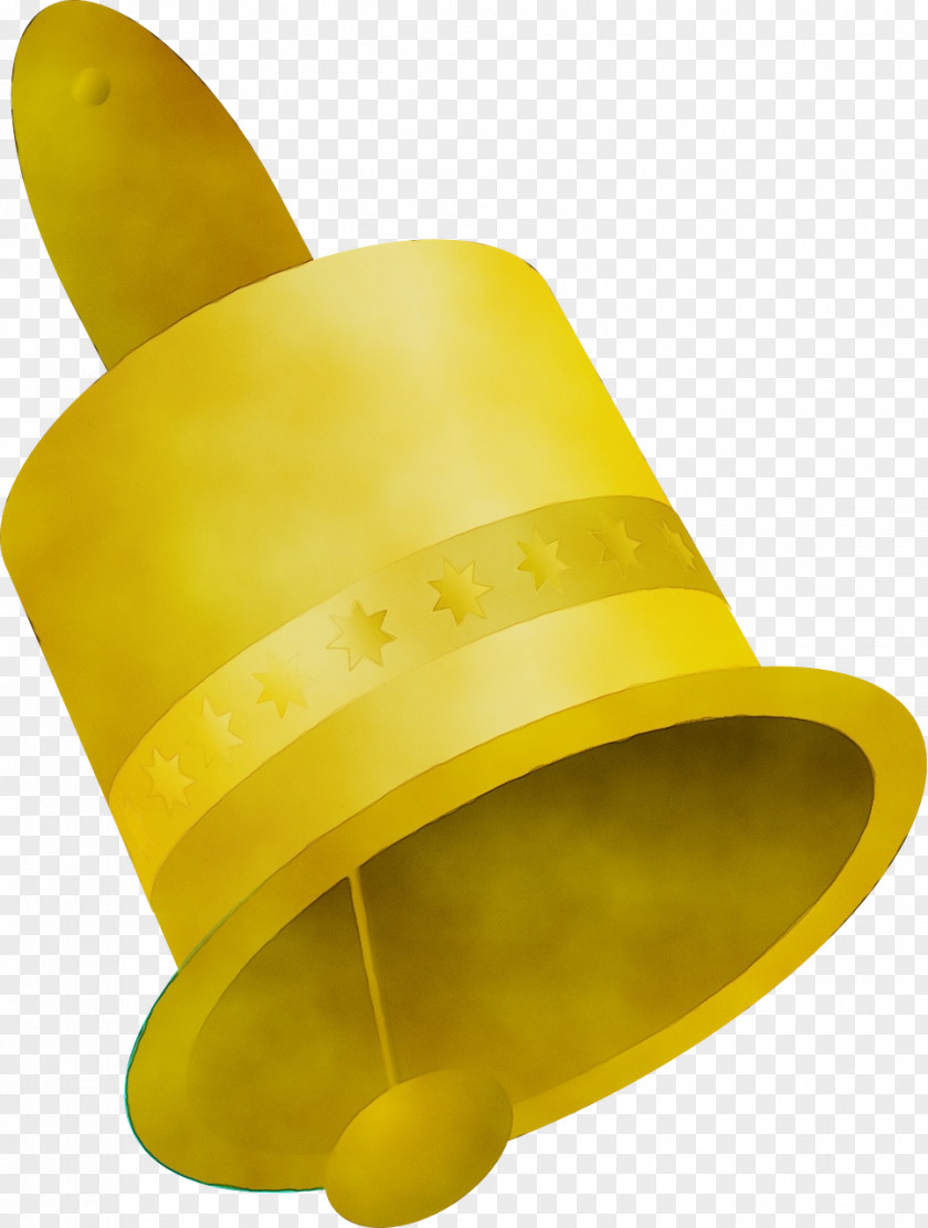 Yellow Cylinder Cone Plastic PNG